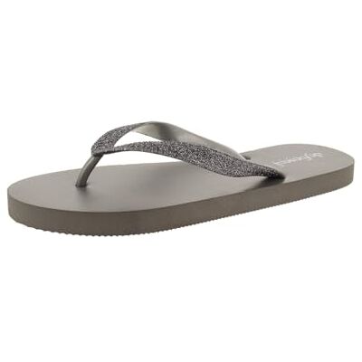 de fonseca Kvinnor Infradito Donna i PVC, Sottopiede E Suola in Eva, Ciabatte Da Mare Flip-Flop, grå, 6/7 UK, Grå, 39/40 EU de fonseca Kvinnor Infradito Donna i PVC, Sottopiede E Suola in Eva, Ciabatte Da Mare Flip-Flop, grå, 6/7 UK, Grå, 39/40 EU