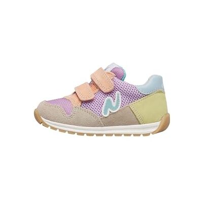 Naturino Sammy 3 VL. Suede/Net Beige-Lilac-Soft Peach Naturino Sammy 3 VL. Suede/Net Beige-Lilac-Soft Peach