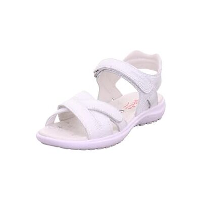 Superfit Rainbow Sandal flickor barnsandaler sandaler präglat läder uni, Vit 1000, 32 EU Superfit Rainbow Sandal flickor barnsandaler sandaler präglat läder uni, Vit 1000, 32 EU