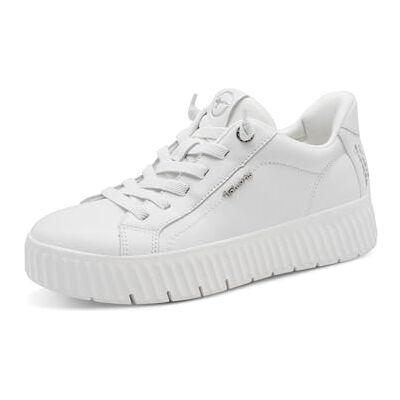 Tamaris dam komfort låga sneakers, vit, 41 EU, Vit, 41 EU Tamaris dam komfort låga sneakers, vit, 41 EU, Vit, 41 EU