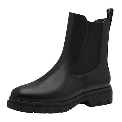 Tamaris dam 1-25827-43 Chelsea stövlar, svart matt 36 EU, Svart Matt, 36 EU Tamaris dam 1-25827-43 Chelsea stövlar, svart matt 36 EU, Svart Matt, 36 EU