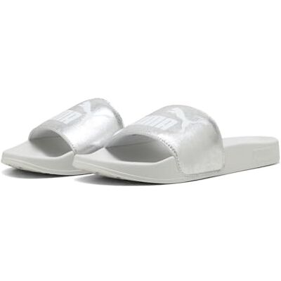 PUMA Leadcat 2.0 Metallic Whisper Slide Sandal, Silver Vit Fjäder Grå, 5 UK, Silver vit fjäder grå, 38 EU PUMA Leadcat 2.0 Metallic Whisper Slide Sandal, Silver Vit Fjäder Grå, 5 UK, Silver vit fjäder grå, 38 EU