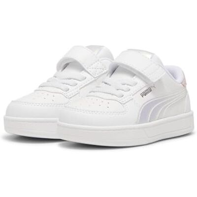 PUMA Baby flickor CAVEN Holo 2.0 AC+ INF sneakers, White-Mauve Mist Silver, 7 UK barn, White Mauve Mist Silver, 7 UK Child PUMA Baby flickor CAVEN Holo 2.0 AC+ INF sneakers, White-Mauve Mist Silver, 7 UK barn, White Mauve Mist Silver, 7 UK Child