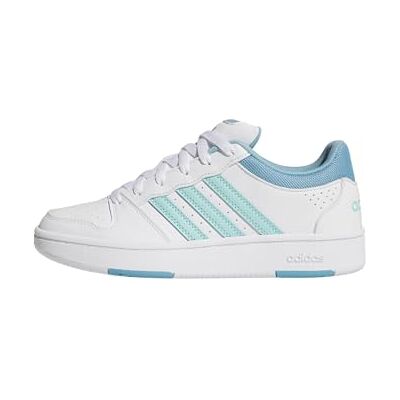 adidas dam HOOPS CLASSIC SHOES, ftwr white/flash aqua/preloved blue, 39 1/3 EU adidas dam HOOPS CLASSIC SHOES, ftwr white/flash aqua/preloved blue, 39 1/3 EU