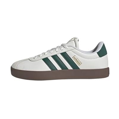 adidas herr VL COURT 3.0 SHOES, core white/collegiate green/GUM5, 42 EU adidas herr VL COURT 3.0 SHOES, core white/collegiate green/GUM5, 42 EU
