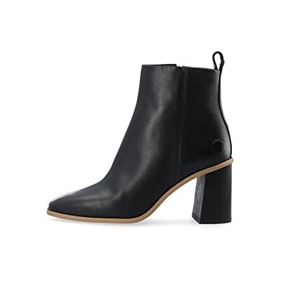 CA'SHOTT A/S dam Cassine 61300978 Zip Boot läder stövletter, svart, 39 EU CA'SHOTT A/S dam Cassine 61300978 Zip Boot läder stövletter, svart, 39 EU