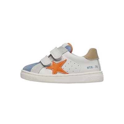 Naturino Pinn VL. Suede/Calf Celeste-White-Stone, Barn och ungdomar, Himmelsblå, 34 EU Naturino Pinn VL. Suede/Calf Celeste-White-Stone, Barn och ungdomar, Himmelsblå, 34 EU