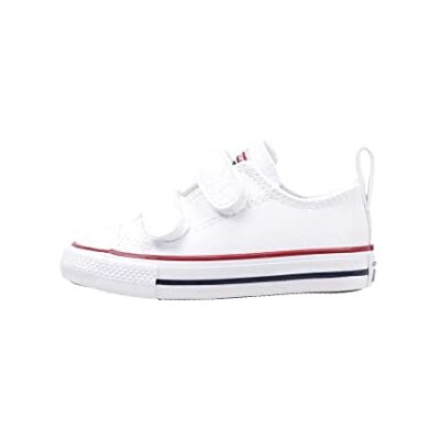 Converse CTAS 2 V OX unisex barnsneakers Chucks 711357 blå, Vit vit 100, 24 EU Converse CTAS 2 V OX unisex barnsneakers Chucks 711357 blå, Vit vit 100, 24 EU