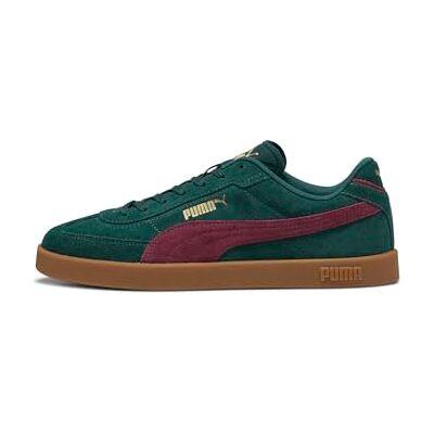 PUMA Unisex Club Ii Era Suede sneakers, Grön terräng Ruby Shimmer, 42 EU PUMA Unisex Club Ii Era Suede sneakers, Grön terräng Ruby Shimmer, 42 EU
