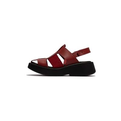 Fly London kvinnors MING201FLY Sandal, Intense Rust, 4 UK, Intensiv rost, 37 EU Fly London kvinnors MING201FLY Sandal, Intense Rust, 4 UK, Intensiv rost, 37 EU
