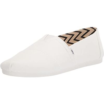 TOMS Alpargata Cotton Canvas Mens White Espadrilles-UK 10 / EU 44 TOMS Alpargata Cotton Canvas Mens White Espadrilles-UK 10 / EU 44