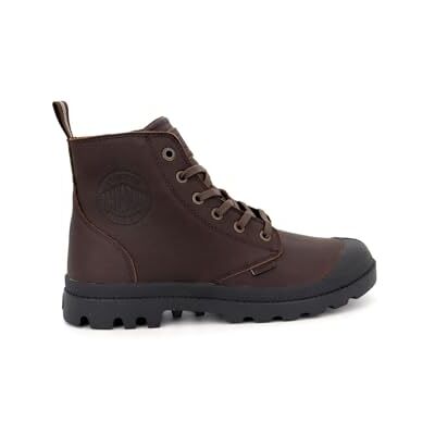 Palladium unisex pampa dragkedja läder ankelstövel, Bison, 36 EU Palladium unisex pampa dragkedja läder ankelstövel, Bison, 36 EU