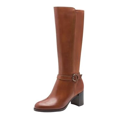 Tamaris dam lång boot heel 1–25512–45 knähöga stövlar, konjak, 37 EU, konjak, 37 EU Tamaris dam lång boot heel 1–25512–45 knähöga stövlar, konjak, 37 EU, konjak, 37 EU