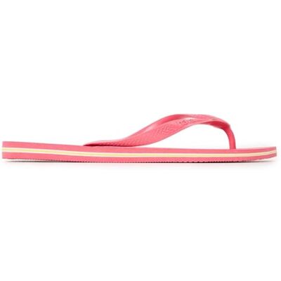 Havaianas – Brasilien, klassiska, bekväma och hållbara flip-flops, hyllning till 1998 VM, remmar med brasiliansk flagga, halkfri sula med brasilianska ränder, vuxna unisex, Rosa paradis, 33/34 EU Havaianas – Brasilien, klassiska, bekväma och hållbara flip-flops, hyllning till 1998 VM, remmar med brasiliansk flagga, halkfri sula med brasilianska ränder, vuxna unisex, Rosa paradis, 33/34 EU