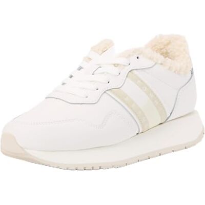 Tommy Jeans TJW EVA Runner WL (EN0EN02594) låg-topp sneakers, vit (Ecru), 6 UK, Vit Ecru, 39 EU Tommy Jeans TJW EVA Runner WL (EN0EN02594) låg-topp sneakers, vit (Ecru), 6 UK, Vit Ecru, 39 EU