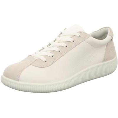 ECCO Kvinnor Soft Zero Casual Utbildare Vit 38 EU ECCO Kvinnor Soft Zero Casual Utbildare Vit 38 EU