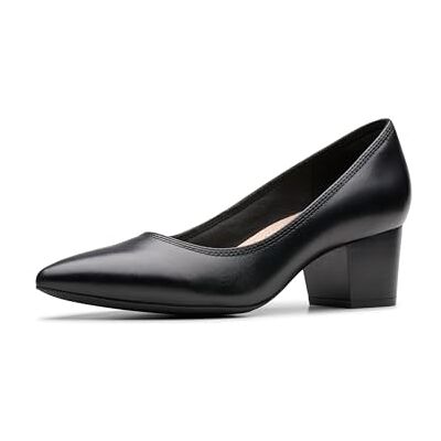 Clarks Ellanie Hope Womens Black Leather, 4.5 Clarks Ellanie Hope Womens Black Leather, 4.5