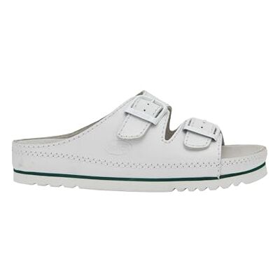 Scholl Unisex Nautilus medicinsk professionell sko, Vitt, 4 UK Scholl Unisex Nautilus medicinsk professionell sko, Vitt, 4 UK