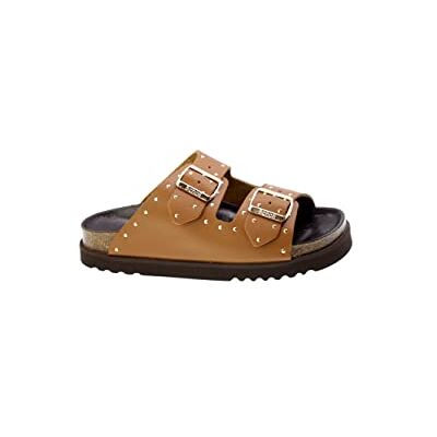 Scholl Dam Beatriz sandal, Cognac, 38 EU Scholl Dam Beatriz sandal, Cognac, 38 EU