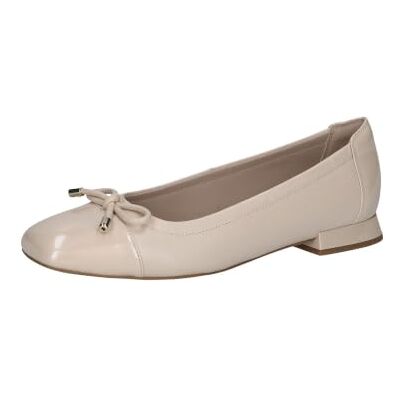 CAPRICE Damen 9-22104-42, Ballerinas, Cream Pearl Co, 38 EU CAPRICE Damen 9-22104-42, Ballerinas, Cream Pearl Co, 38 EU