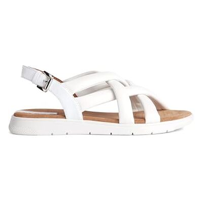 Geox Dam D DANDRA Sandal, Vit, 36 EU, Vit, 36 EU Geox Dam D DANDRA Sandal, Vit, 36 EU, Vit, 36 EU