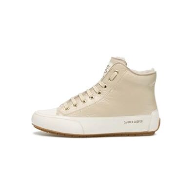 Candice Cooper Plus Fur Tamponate Calf/Crackled Patent Leather Ice Ecru', Damskor, 40,5 EU, Ice Ecru, 40.5 EU Candice Cooper Plus Fur Tamponate Calf/Crackled Patent Leather Ice Ecru', Damskor, 40,5 EU, Ice Ecru, 40.5 EU