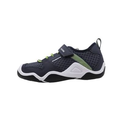 Geox Pojkar Jr Wader sneakers, Marinblå lime, 35 EU Geox Pojkar Jr Wader sneakers, Marinblå lime, 35 EU
