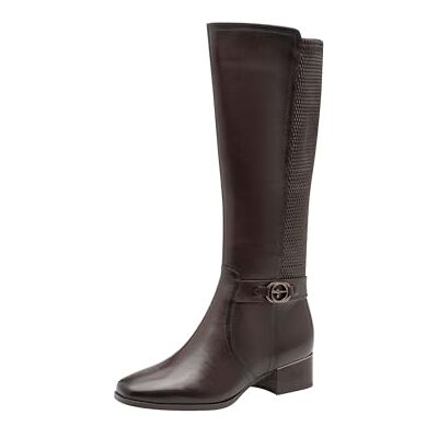 Tamaris dam komfort lång boot heel knähöga stövlar, espresso, 37 EU, espresso, 37 EU Tamaris dam komfort lång boot heel knähöga stövlar, espresso, 37 EU, espresso, 37 EU
