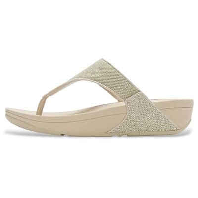Fitflop dam LULU SHIMMERGLITZ tå-post sandaler, platina, 7 UK, Platino, 41 EU Fitflop dam LULU SHIMMERGLITZ tå-post sandaler, platina, 7 UK, Platino, 41 EU