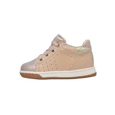 Falcotto Glitter läder sneakers, Puderrosa, 19 Falcotto Glitter läder sneakers, Puderrosa, 19