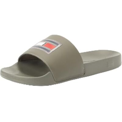 Tommy Hilfiger herr flagga Hilfiger pool bild (FM0FM05232), grå (skuggig sten), 6,5 UK, Grå skuggig sten, 40 EU Tommy Hilfiger herr flagga Hilfiger pool bild (FM0FM05232), grå (skuggig sten), 6,5 UK, Grå skuggig sten, 40 EU