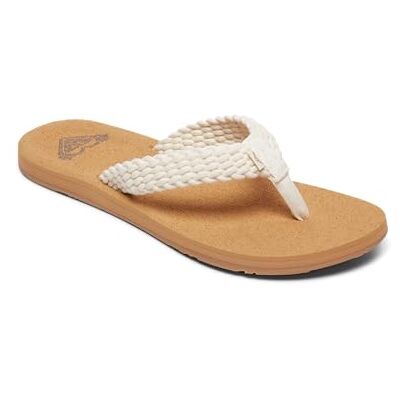 Roxy Dam Porto III sandaler, naturlig, 34 EU, natur, 34 EU Roxy Dam Porto III sandaler, naturlig, 34 EU, natur, 34 EU