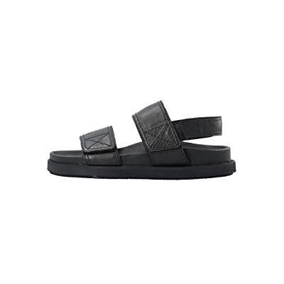 CA'SHOTT A/S Dam CASKIMMI kardborrband läder platt sandal, svart, 39 EU, svart, 39 EU CA'SHOTT A/S Dam CASKIMMI kardborrband läder platt sandal, svart, 39 EU, svart, 39 EU