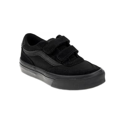 Vans Brooklyn LS V sneakers, svart/svart, 1 UK barn, Svart, 1 UK Child Vans Brooklyn LS V sneakers, svart/svart, 1 UK barn, Svart, 1 UK Child