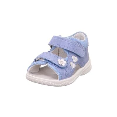 Superfit Baby flicka Polly sandaler, Ljusblå 8500, 18 EU Superfit Baby flicka Polly sandaler, Ljusblå 8500, 18 EU