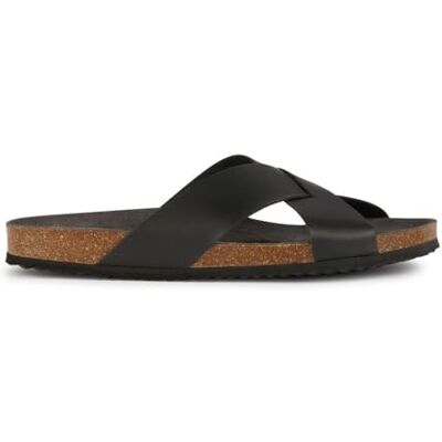 Geox Herr U Ghita D Slide Sandal, svart, 39 EU, svart, 39 EU Geox Herr U Ghita D Slide Sandal, svart, 39 EU, svart, 39 EU