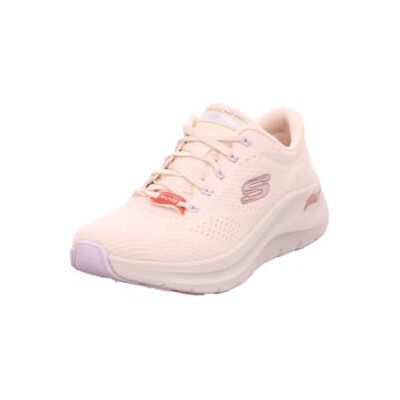 Skechers Dam Arch Fit 2.0 låg-topp sneaker, Naturlig mesh mauva, lavendel trim, 8 Skechers Dam Arch Fit 2.0 låg-topp sneaker, Naturlig mesh mauva, lavendel trim, 8