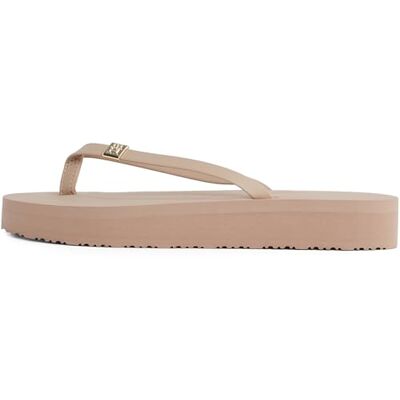 Tommy Hilfiger kvinnors ELEVATED CHIC STRAND SANDAL Flip Flops, BEIGE (Claystone), 6,5 UK, Beige Claystone, 40 EU Tommy Hilfiger kvinnors ELEVATED CHIC STRAND SANDAL Flip Flops, BEIGE (Claystone), 6,5 UK, Beige Claystone, 40 EU