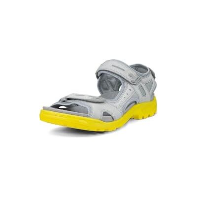 ECCO offroad öppen tå sandaler för män, Betong buttecup, 9/10 UK ECCO offroad öppen tå sandaler för män, Betong buttecup, 9/10 UK