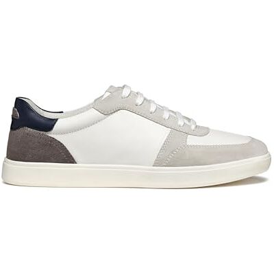 Geox Herr U Avola A sneakers, Off-white vit, 40 EU Geox Herr U Avola A sneakers, Off-white vit, 40 EU