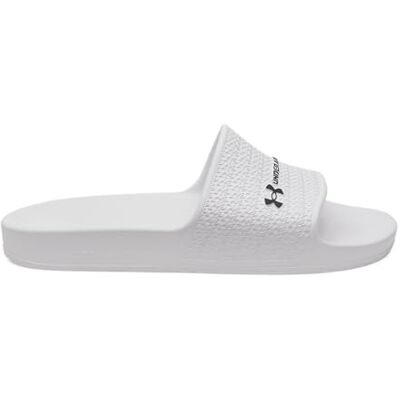 Under Armour UA ARMR Duschrutschkana Vit/Svart 12, Vit vit svart, 47.5 EU Under Armour UA ARMR Duschrutschkana Vit/Svart 12, Vit vit svart, 47.5 EU