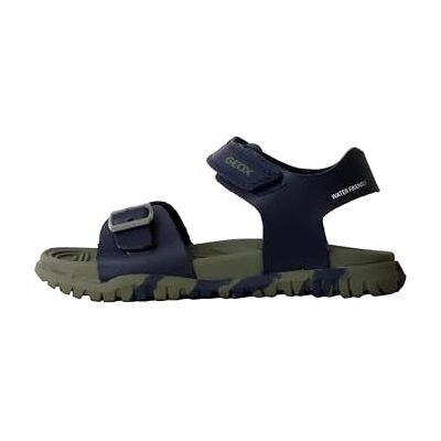 Geox J Sandal Footbetto Bo för män, Marinblå militär, 10 UK Child Geox J Sandal Footbetto Bo för män, Marinblå militär, 10 UK Child