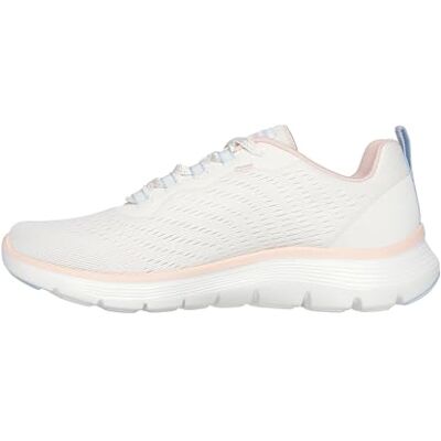 Skechers Dam Flex Appeal 5.0 låg-topp sneaker, Naturligt, 41 EU Skechers Dam Flex Appeal 5.0 låg-topp sneaker, Naturligt, 41 EU