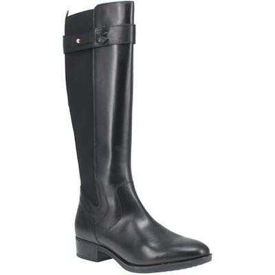 Geox Dam D Felicity Knee High Boot, Schwarz, 39 EU Geox Dam D Felicity Knee High Boot, Schwarz, 39 EU