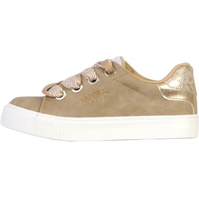 KAPORAL Dam SEVERINE Tennisskor Snörning, 37 EU, Beige Gold, 37 EU KAPORAL Dam SEVERINE Tennisskor Snörning, 37 EU, Beige Gold, 37 EU