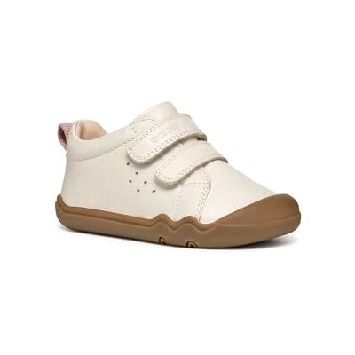 Geox B Steppieup Girl A, babyskor flickor, Vit, 23 Geox B Steppieup Girl A, babyskor flickor, Vit, 23