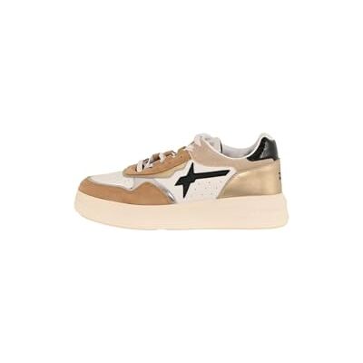 w6yz Xenia W Suede/Micro/Metallic Sand-White-Platina, Beige, 40 EU w6yz Xenia W Suede/Micro/Metallic Sand-White-Platina, Beige, 40 EU