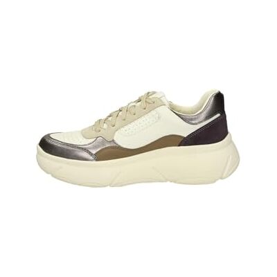 Geox Dam D Nebula 2,0 X B sneakers, Vit Dk Silver, 35 EU Geox Dam D Nebula 2,0 X B sneakers, Vit Dk Silver, 35 EU