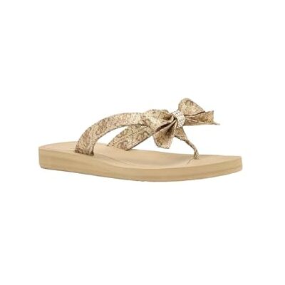 GUESS Dam Tuta Flip-Flop, Guld 710, 38.5 EU GUESS Dam Tuta Flip-Flop, Guld 710, 38.5 EU