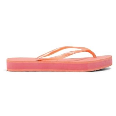 Havaianas dam Slim Flatform Flip Flop, Persika ros, 41/42 EU Havaianas dam Slim Flatform Flip Flop, Persika ros, 41/42 EU